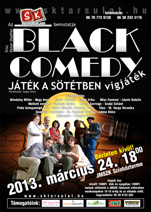 black comedy plakat