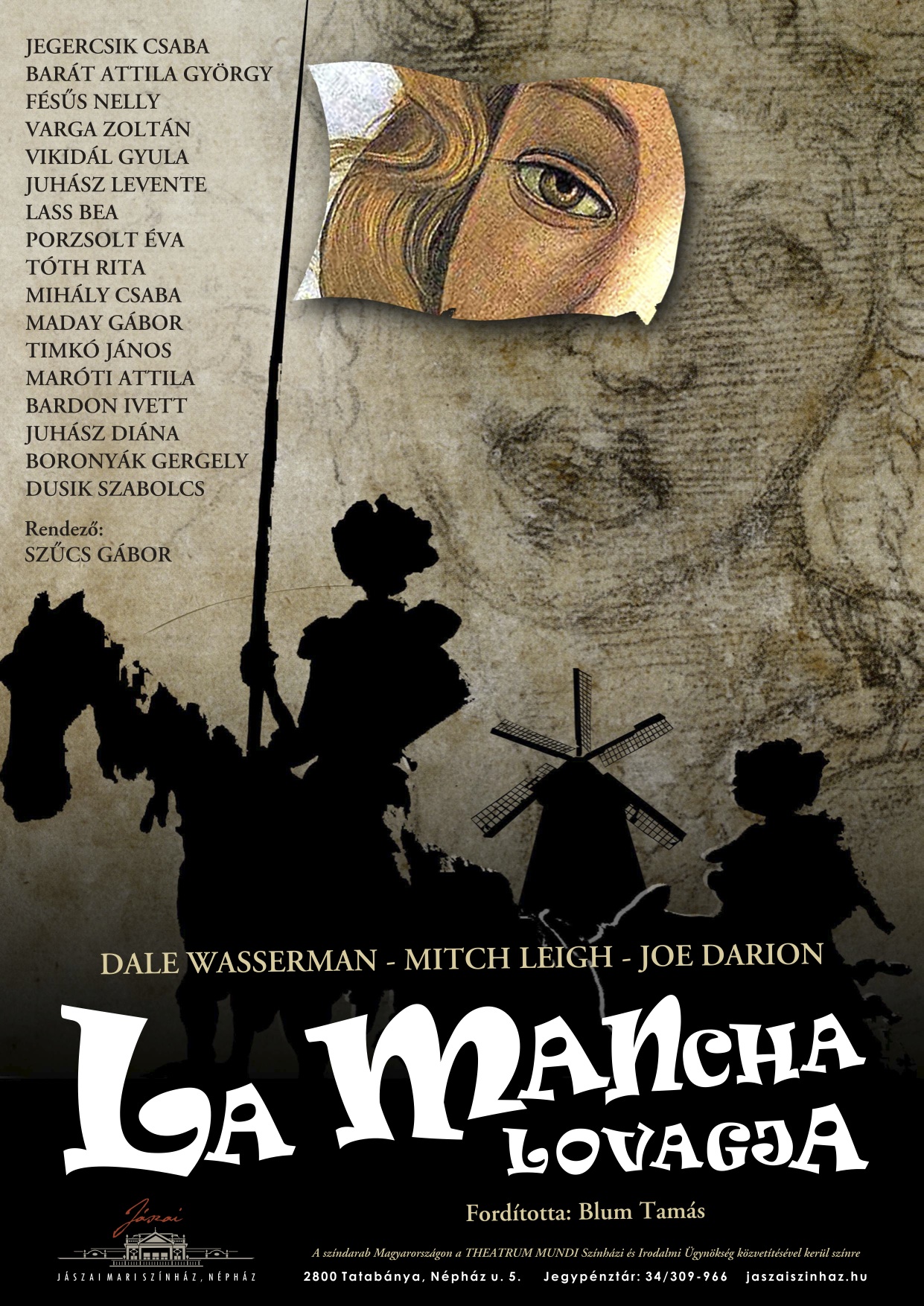 La Mancha lovagja plakát másolata