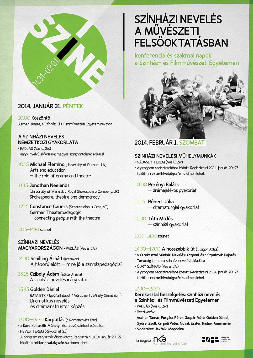 SZINE 2014 program