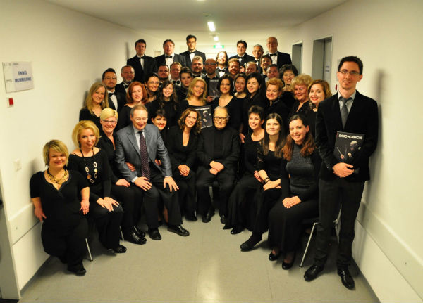 Csokonai Choir with Ennio Morricone-k