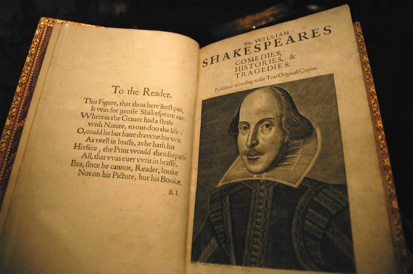shakespeare folio